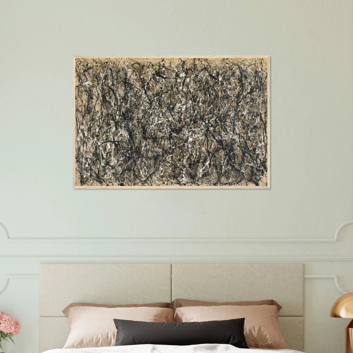 ONE NUMBER 31 1950 Framed Poster | Jackson Pollock Framed Prints Wall Art | Jackson Pollock Store