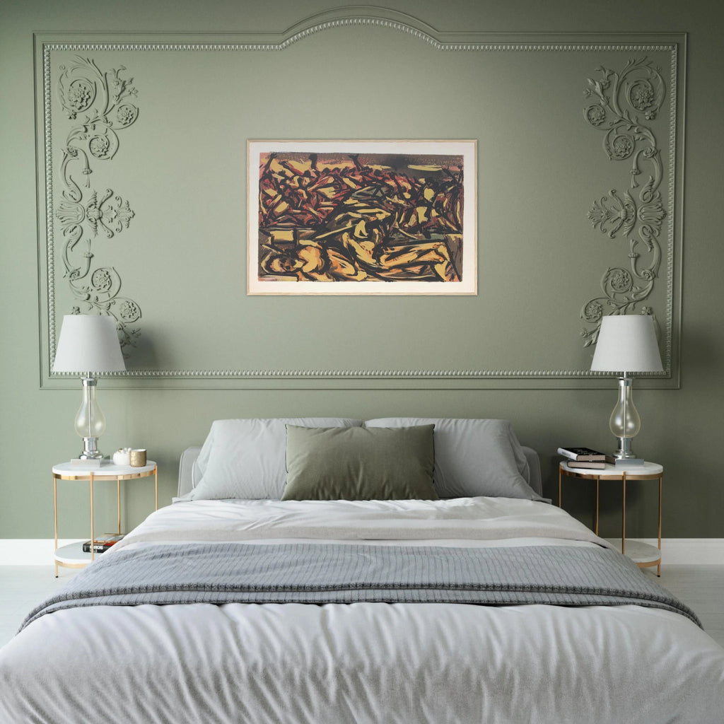UNTITLED 1941 1 Framed Poster | Jackson Pollock Framed Prints Wall Art | Jackson Pollock Store