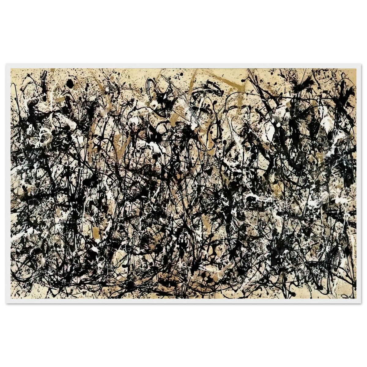 NOT_DETECTED_185311 Framed Poster | Jackson Pollock Framed Prints Wall Art | Jackson Pollock Store