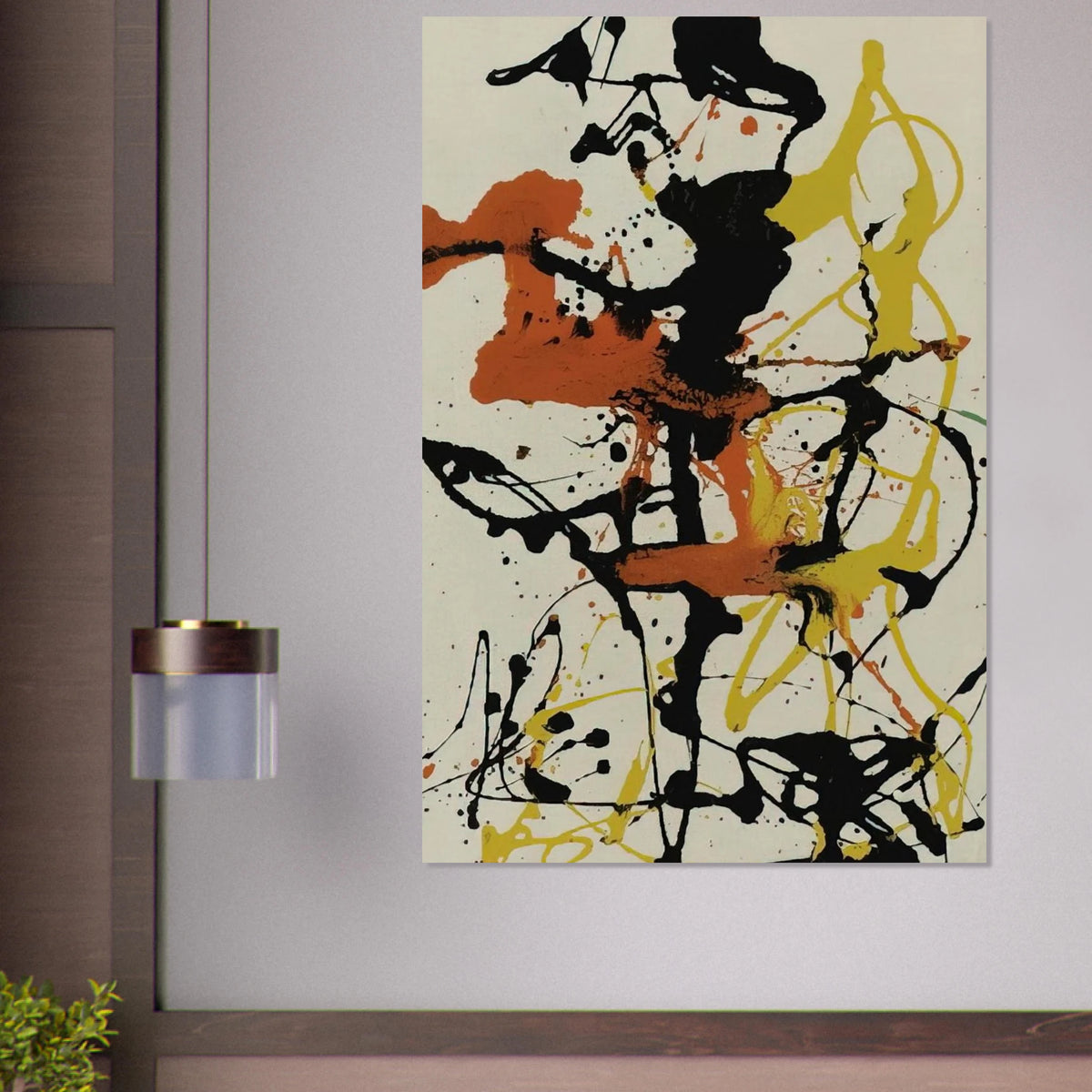 NUMBER 26 1949 Poster | Jackson Pollock Poster | Jackson Pollock Store
