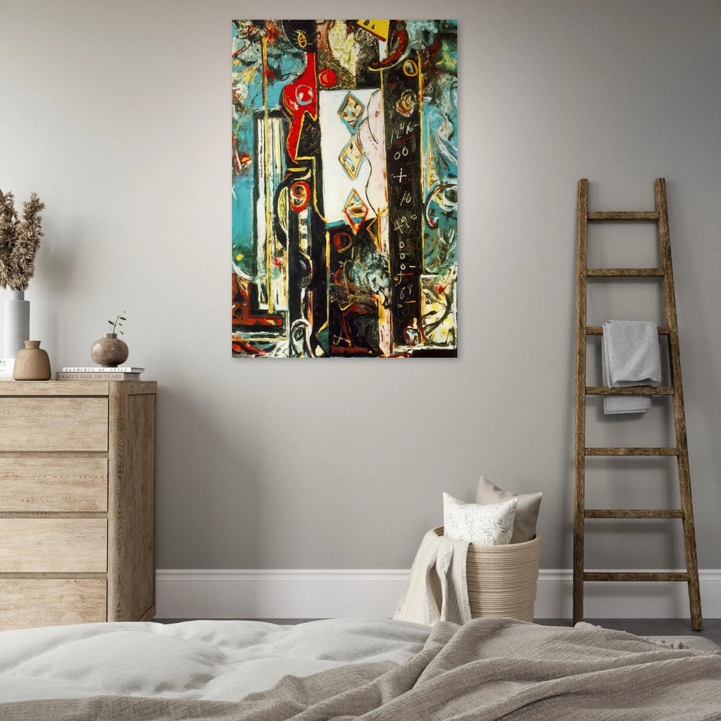 MALE AND FEMALE Poster | Jackson Pollock Poster | Jackson Pollock Store
