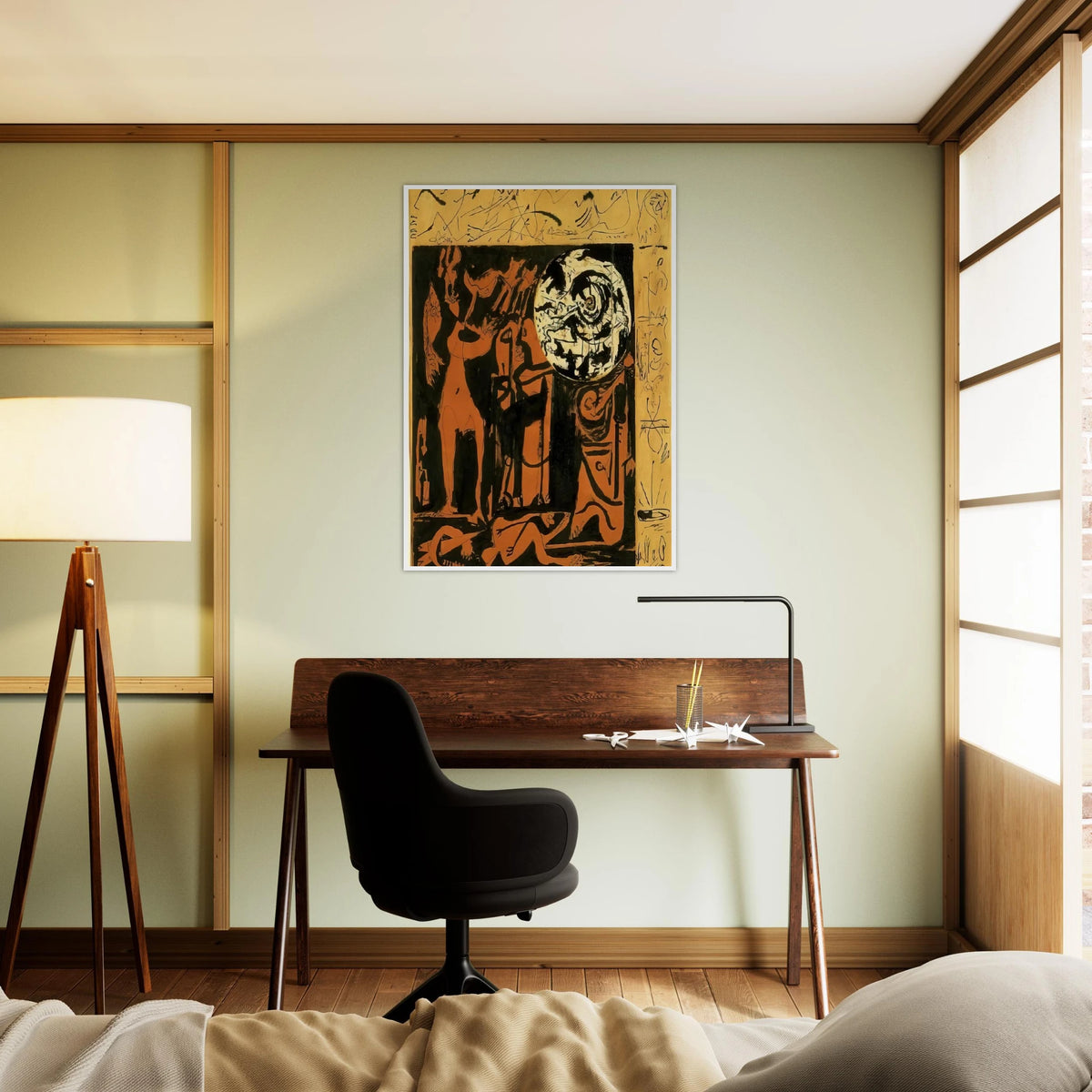 UNTITLED 3 Framed Poster | Jackson Pollock Framed Prints Wall Art | Jackson Pollock Store