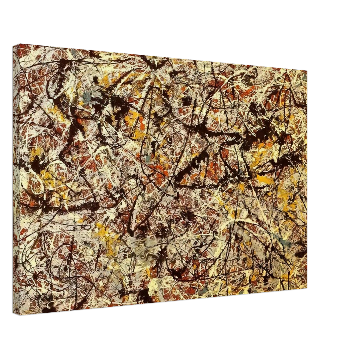 MURAL ON INDIAN RED GROUND 1950 Canvas | Jackson Pollock Canvas | Jackson Pollock Store