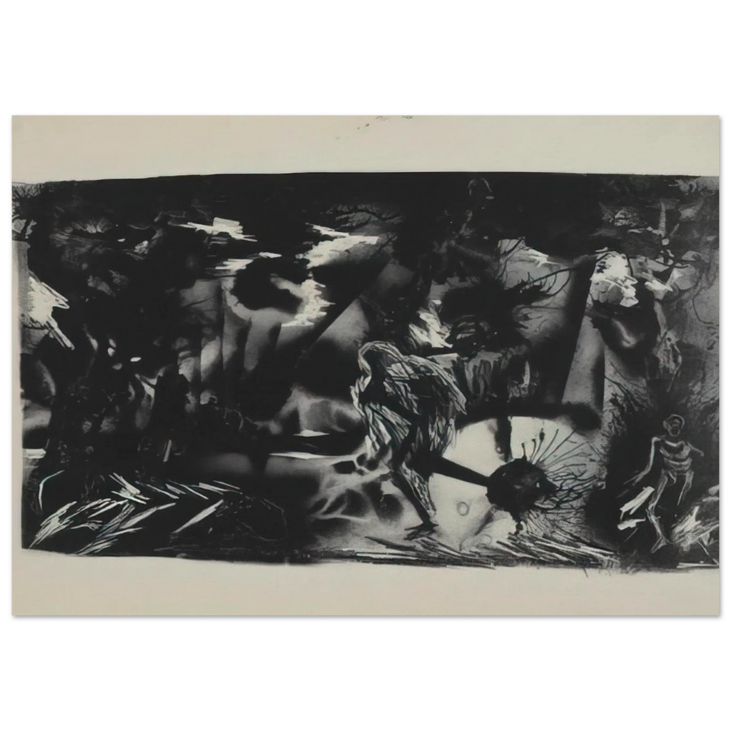 FIGURES IN A LANDSCAPE Poster | Jackson Pollock Poster | Jackson Pollock Store