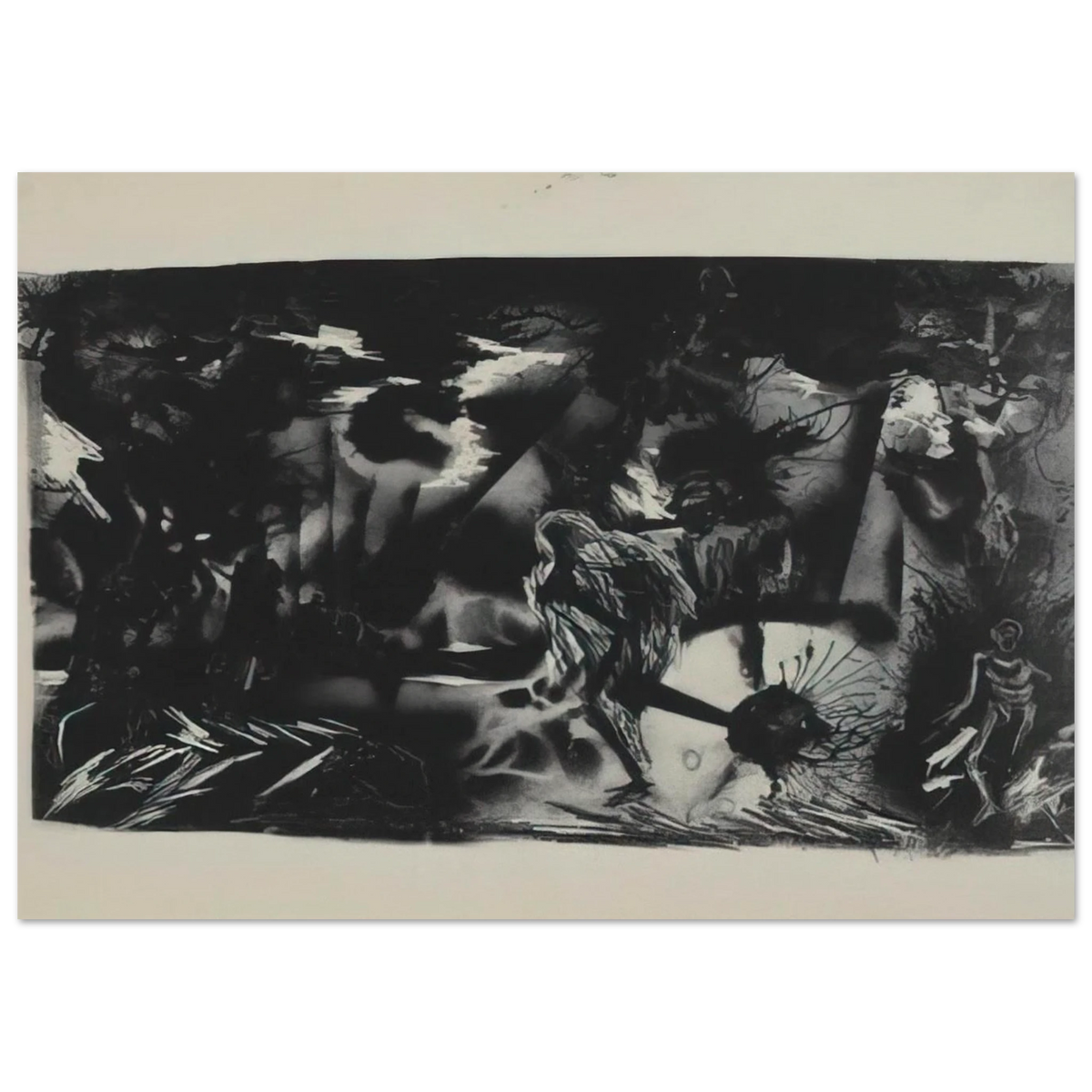 FIGURES IN A LANDSCAPE Poster | Jackson Pollock Poster | Jackson Pollock Store