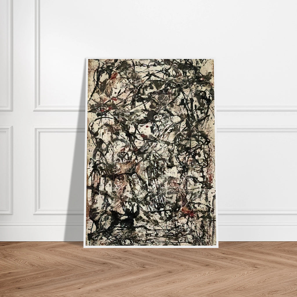 ENCHANTED FOREST 1947 Framed Poster | Jackson Pollock Framed Prints Wall Art | Jackson Pollock Store