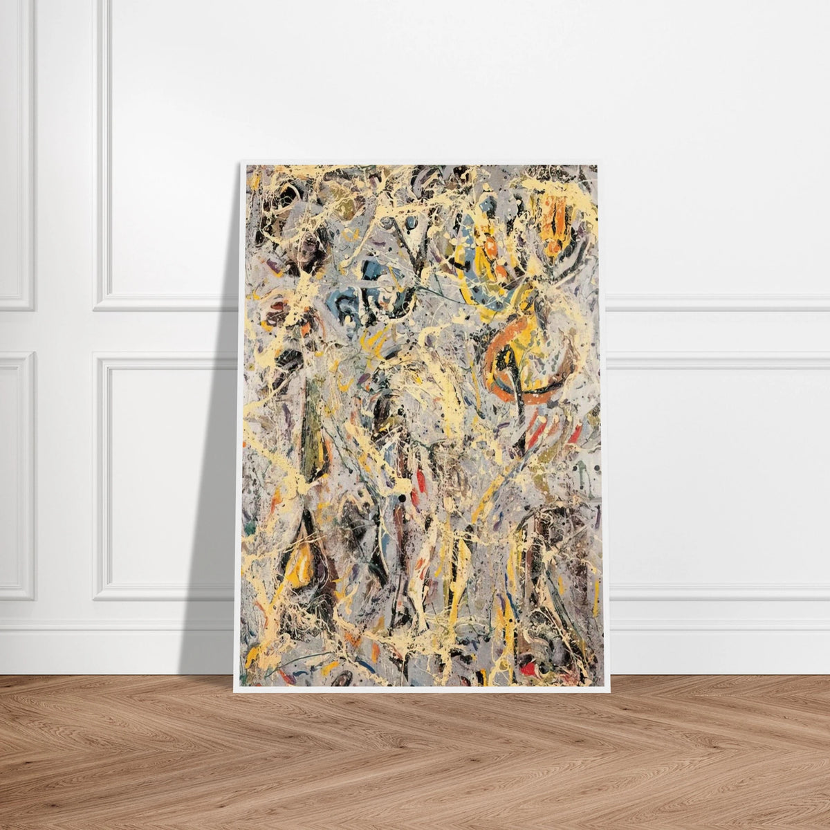 GALAXY 1947 Framed Poster | Jackson Pollock Framed Prints Wall Art | Jackson Pollock Store