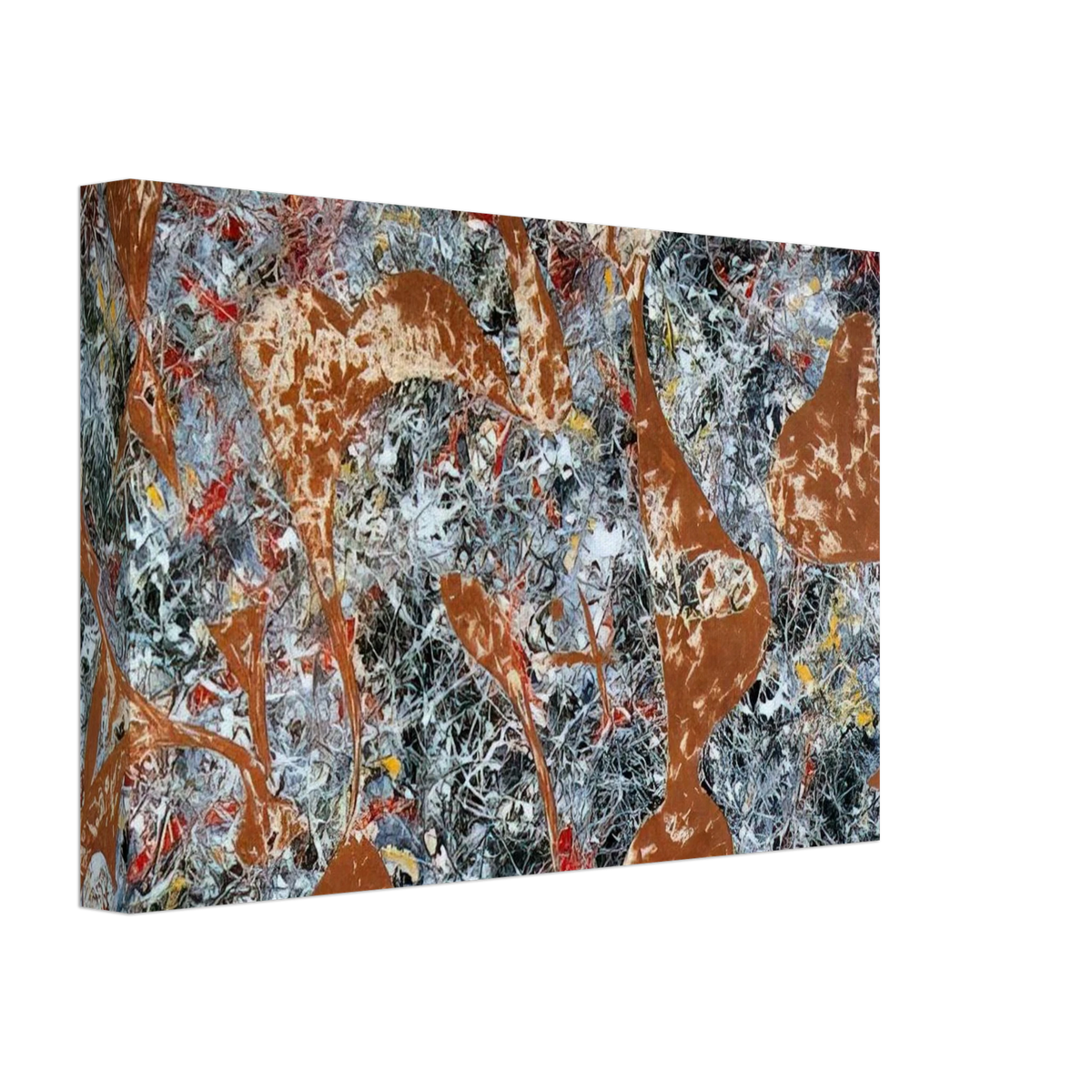 NUMBER 7 OUT OF THE WEB 1949 Canvas | Jackson Pollock Canvas | Jackson Pollock Store