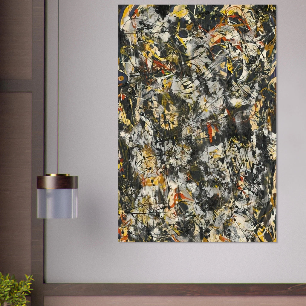 NUMBER 4 1951 Poster | Jackson Pollock Poster | Jackson Pollock Store