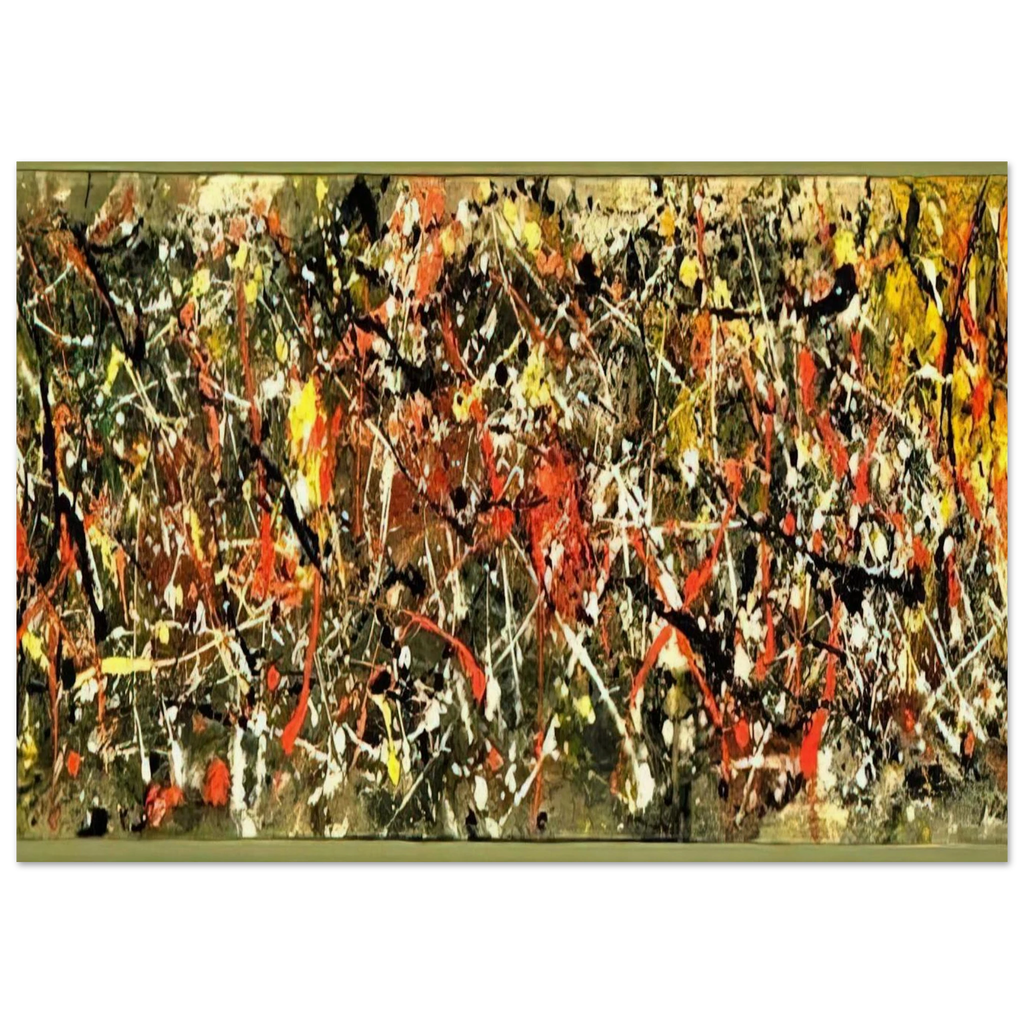 NUMBER 25 Poster | Jackson Pollock Poster | Jackson Pollock Store