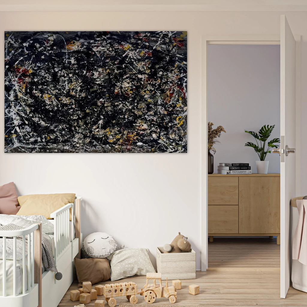 NUMBER 6 1949 Poster | Jackson Pollock Poster | Jackson Pollock Store