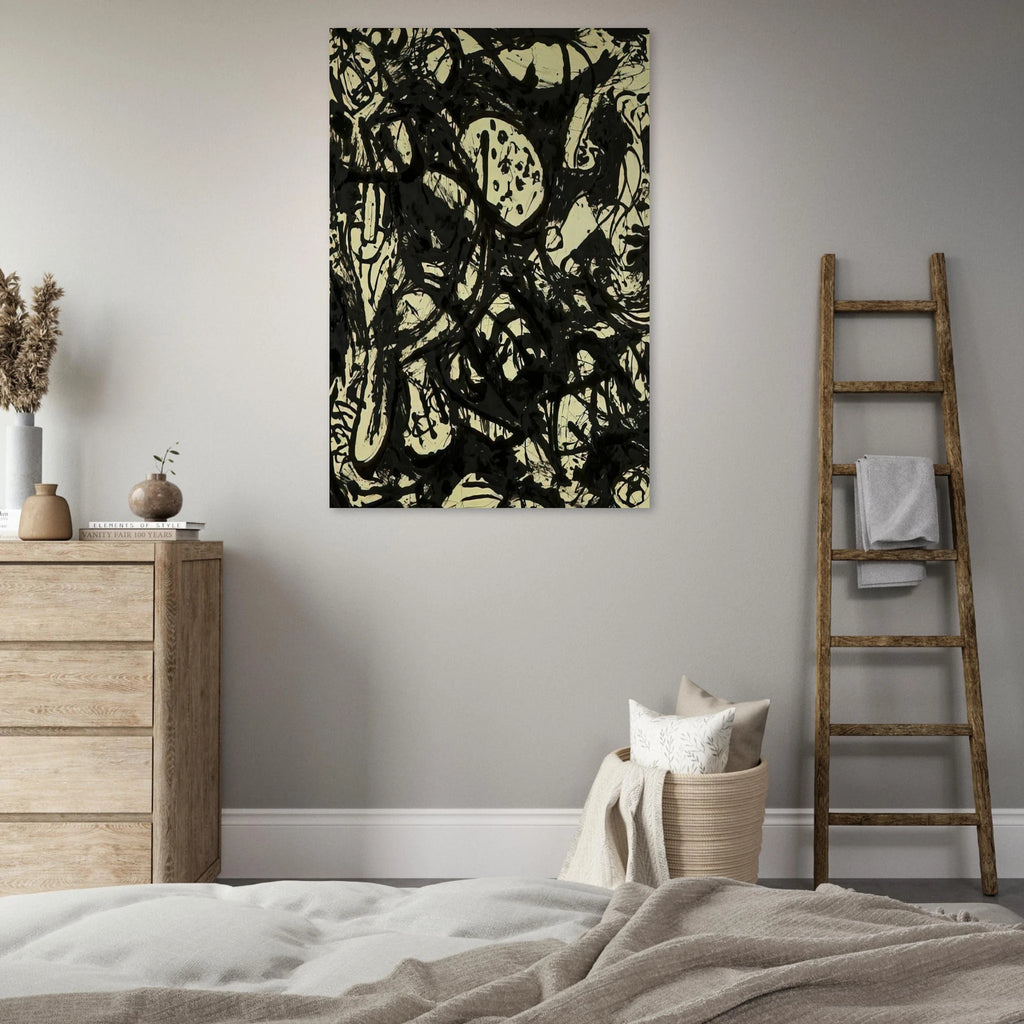 BLACK WHITE NUMBER 20 1951 Poster | Jackson Pollock Poster | Jackson Pollock Store