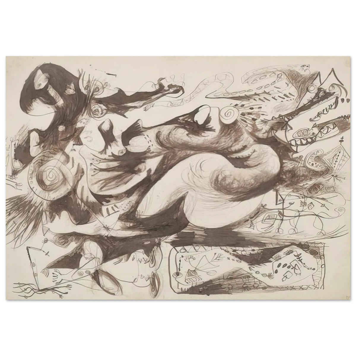 UNTITLED O CONNOR THAW 770 Poster | Jackson Pollock Poster | Jackson Pollock Store