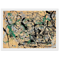 NUMBER 17 1949 Framed Poster | Jackson Pollock Framed Prints Wall Art | Jackson Pollock Store
