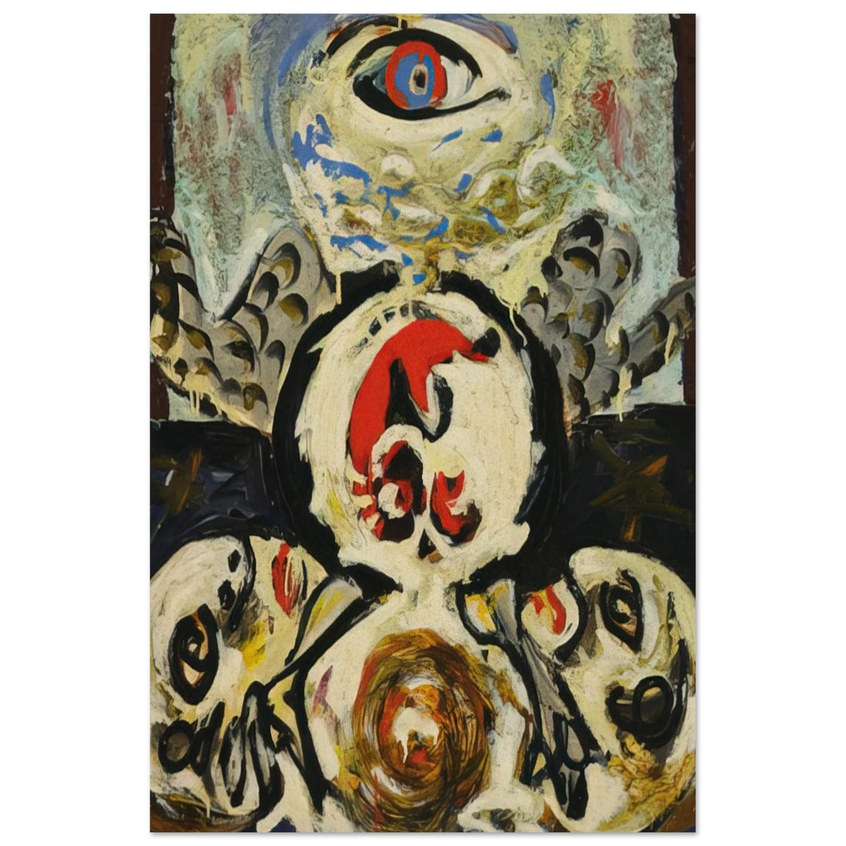 BIRD 1941 Poster | Jackson Pollock Poster | Jackson Pollock Store
