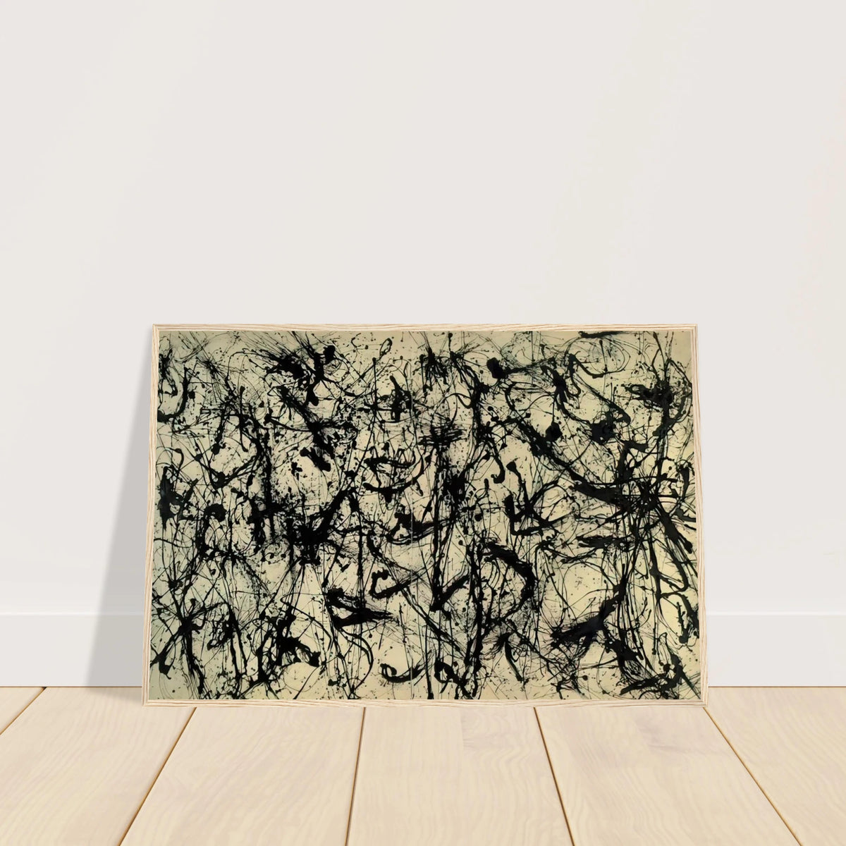 NUMBER 32 1950 Framed Poster | Jackson Pollock Framed Prints Wall Art | Jackson Pollock Store