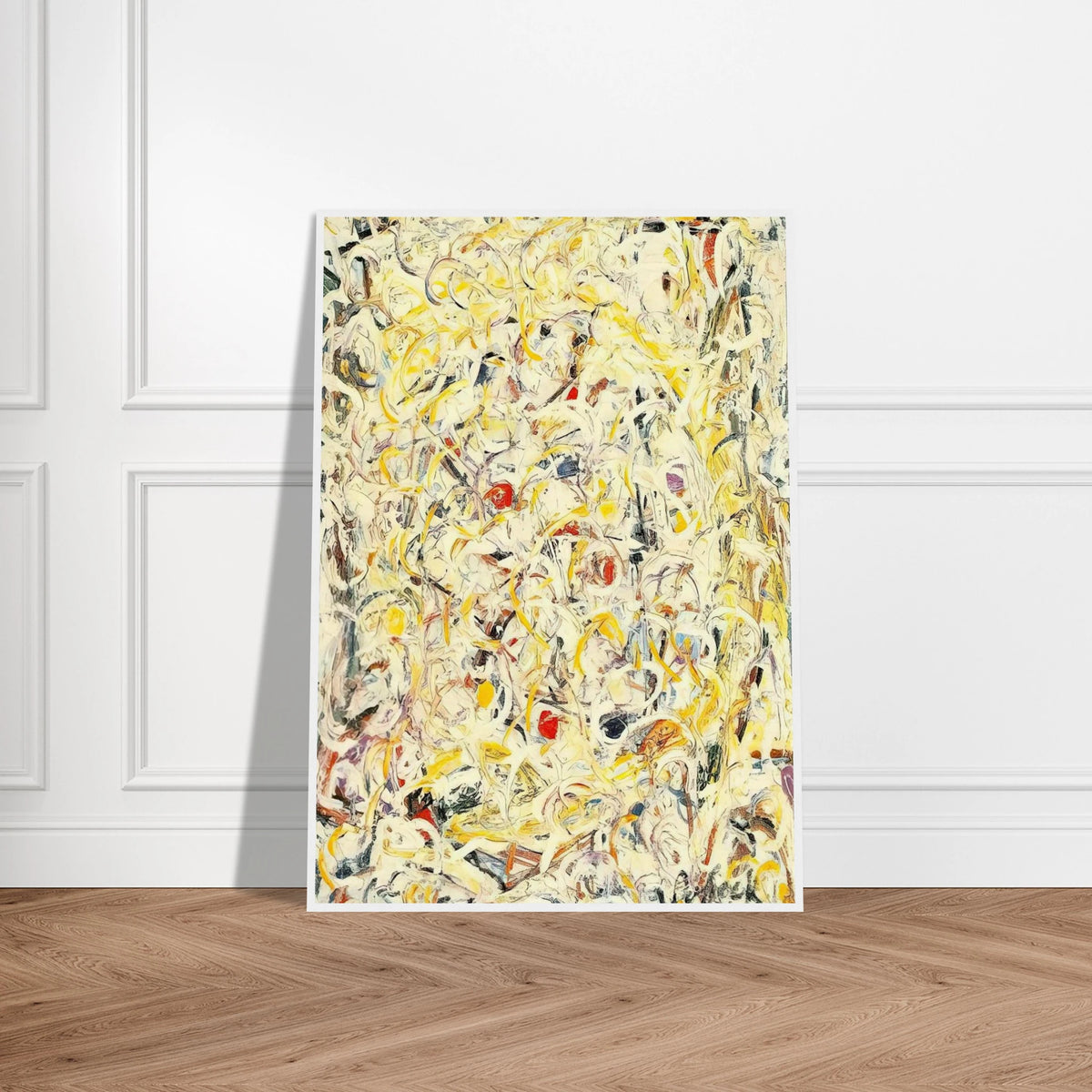 SHIMMERING SUBSTANCE 1946 1 Framed Poster | Jackson Pollock Framed Prints Wall Art | Jackson Pollock Store