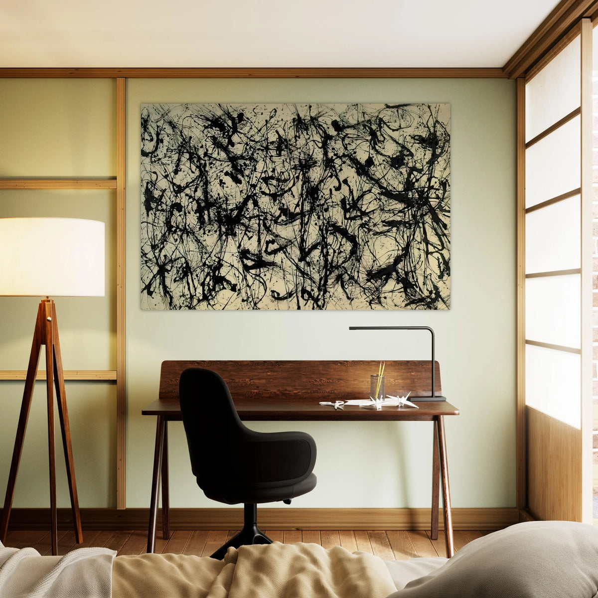 NUMBER 32 1950 Poster | Jackson Pollock Poster | Jackson Pollock Store