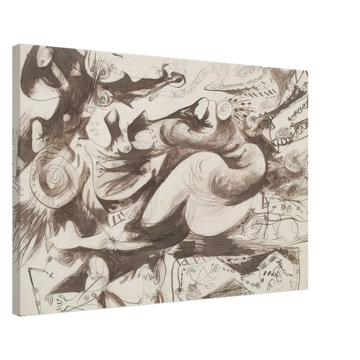UNTITLED O CONNOR THAW 770 Canvas | Jackson Pollock Canvas | Jackson Pollock Store