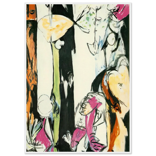EASTER AND THE TOTEM Framed Poster | Jackson Pollock Framed Prints Wall Art | Jackson Pollock Store