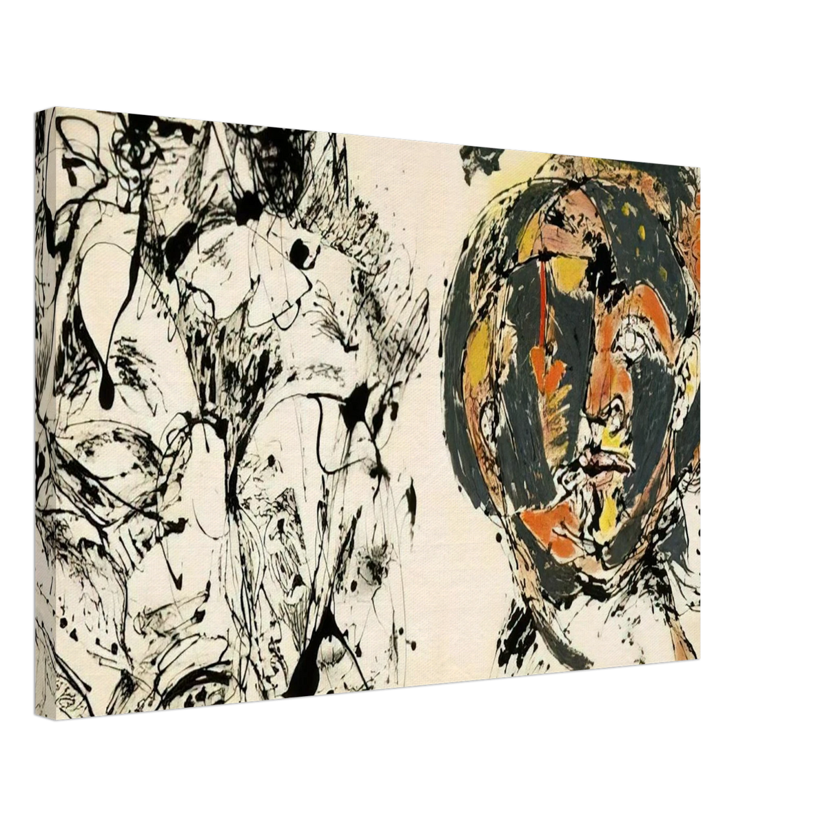 PORTRAIT AND A DREAM 1953 Canvas | Jackson Pollock Canvas | Jackson Pollock Store
