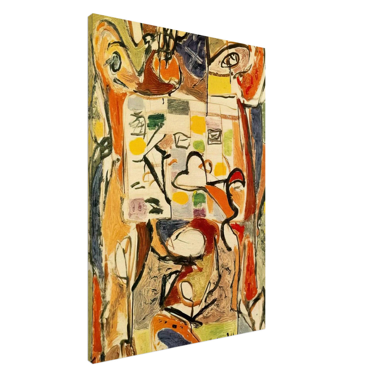 THE TEA CUP Canvas | Jackson Pollock Canvas | Jackson Pollock Store