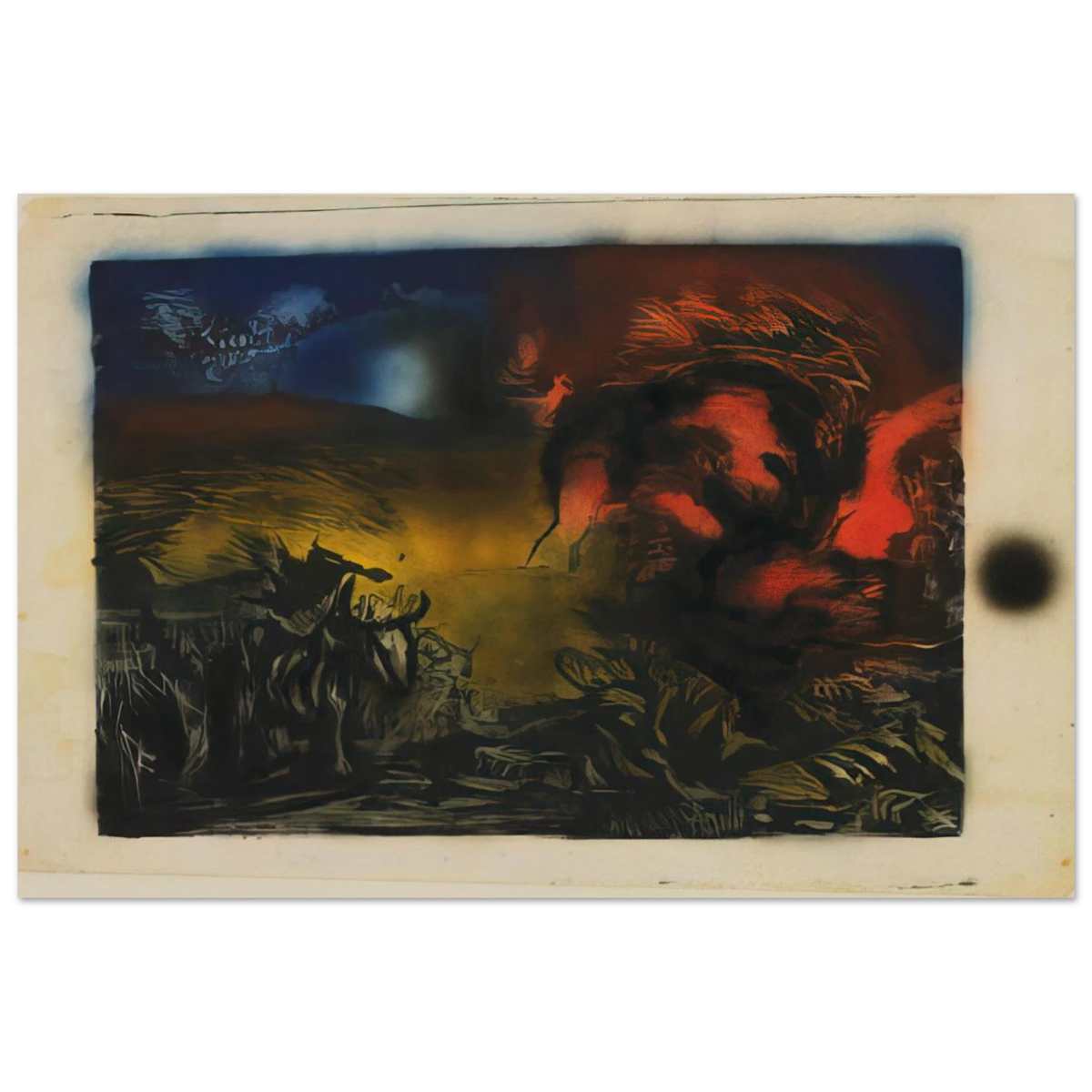 LANDSCAPE WITH STEER 1937 Poster | Jackson Pollock Poster | Jackson Pollock Store