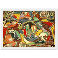 THE KEY Framed Poster | Jackson Pollock Framed Prints Wall Art | Jackson Pollock Store