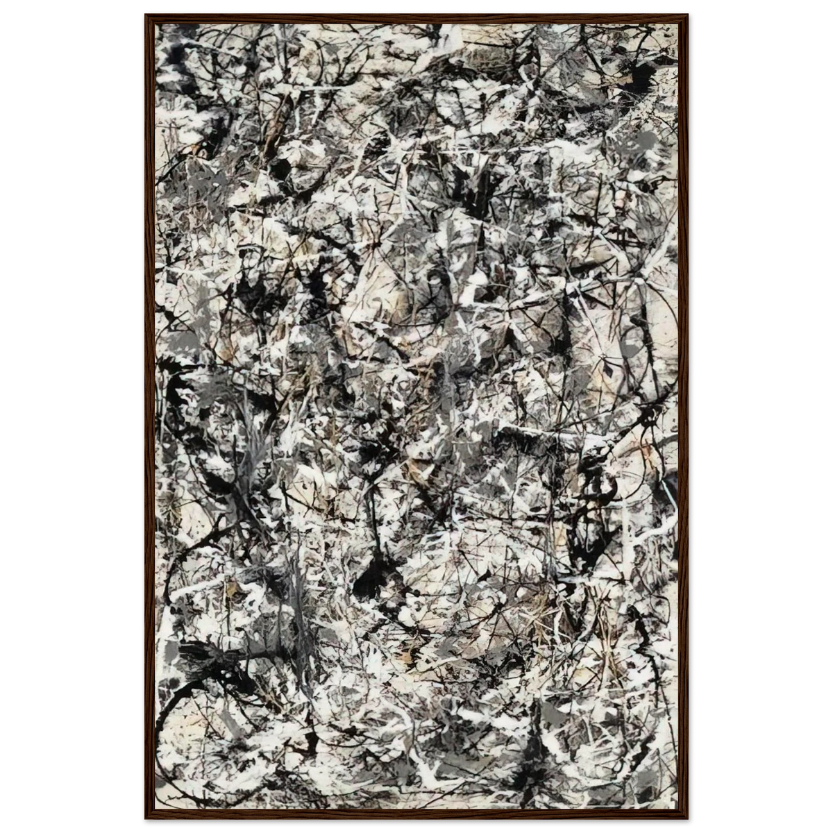 CATHEDRAL 1947 Framed Poster | Jackson Pollock Framed Prints Wall Art | Jackson Pollock Store