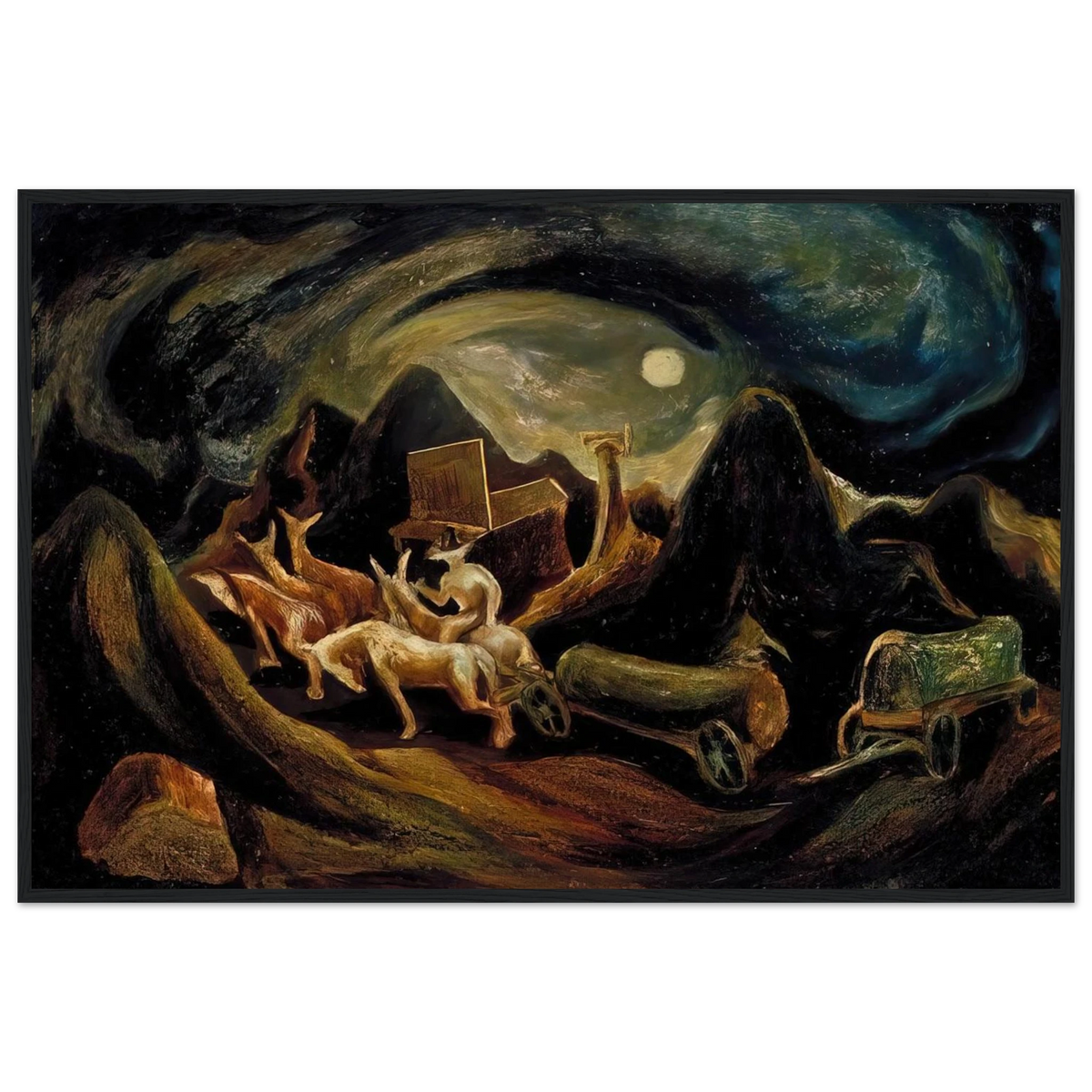 GOING WEST 1935 1 Framed Poster | Jackson Pollock Framed Prints Wall Art | Jackson Pollock Store