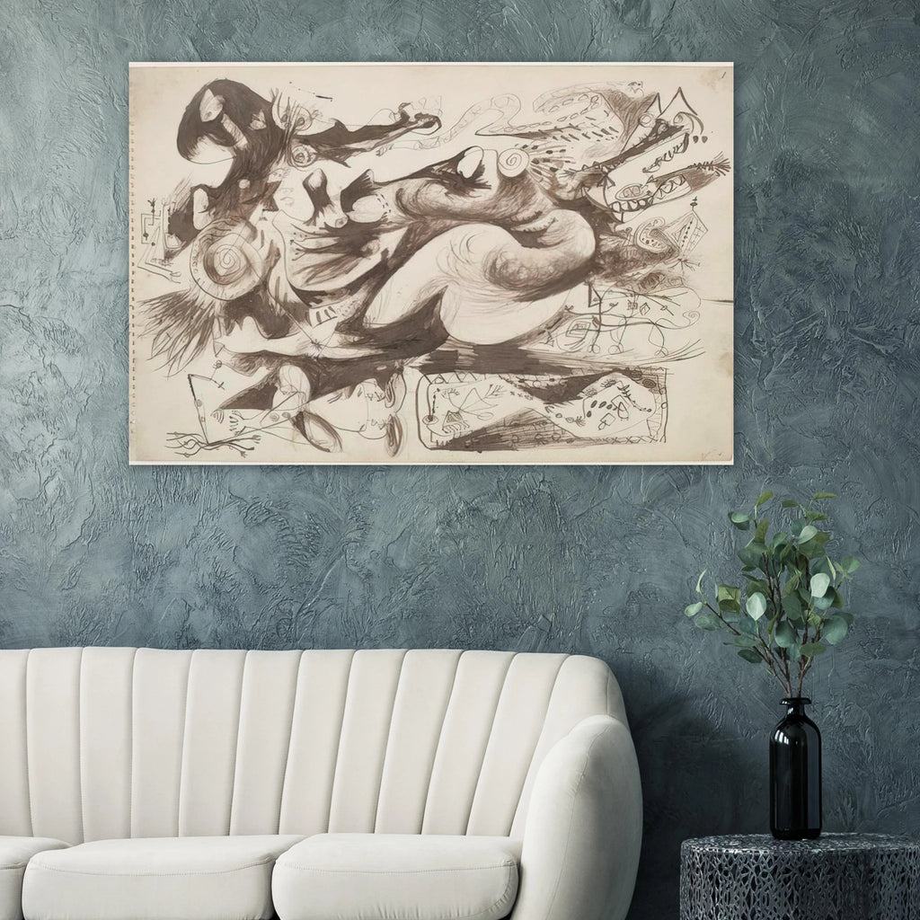 UNTITLED O CONNOR THAW 770 Poster | Jackson Pollock Poster | Jackson Pollock Store