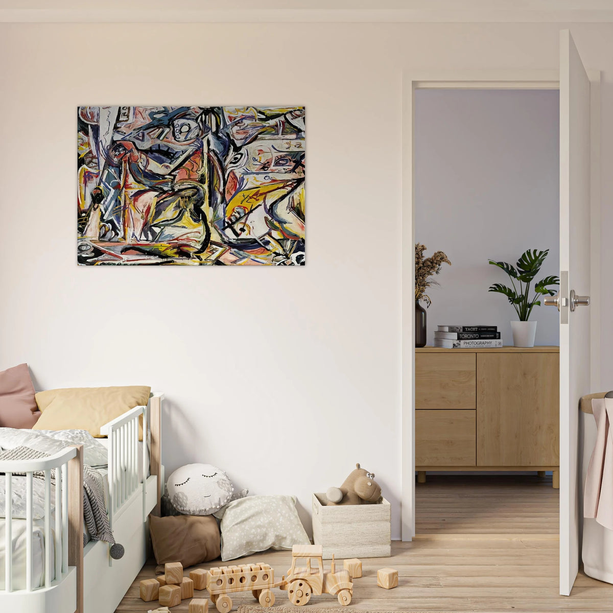 CIRCUMCISION JANUARY 1946 1 Canvas | Jackson Pollock Canvas | Jackson Pollock Store