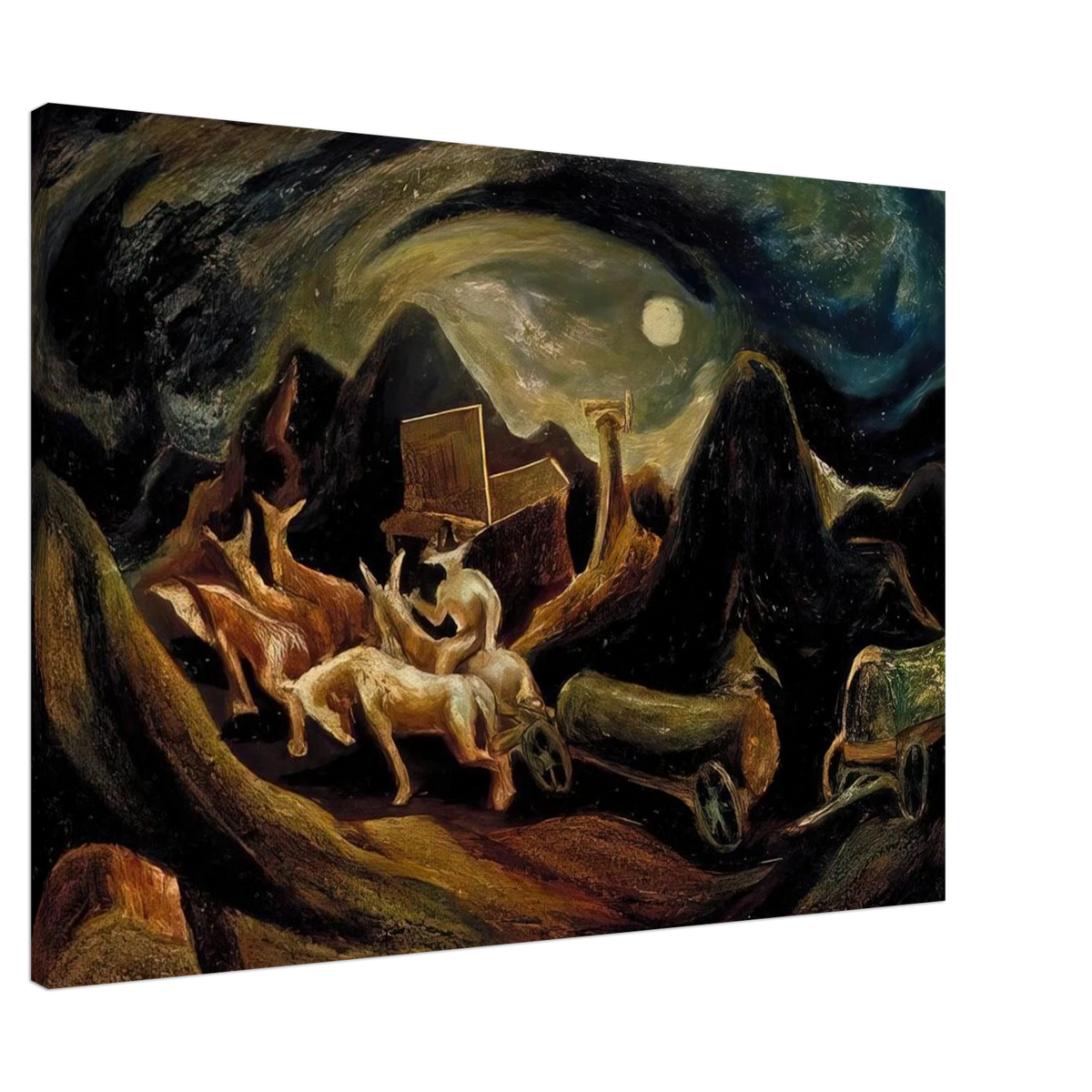 GOING WEST 1935 1 Canvas | Jackson Pollock Canvas | Jackson Pollock Store