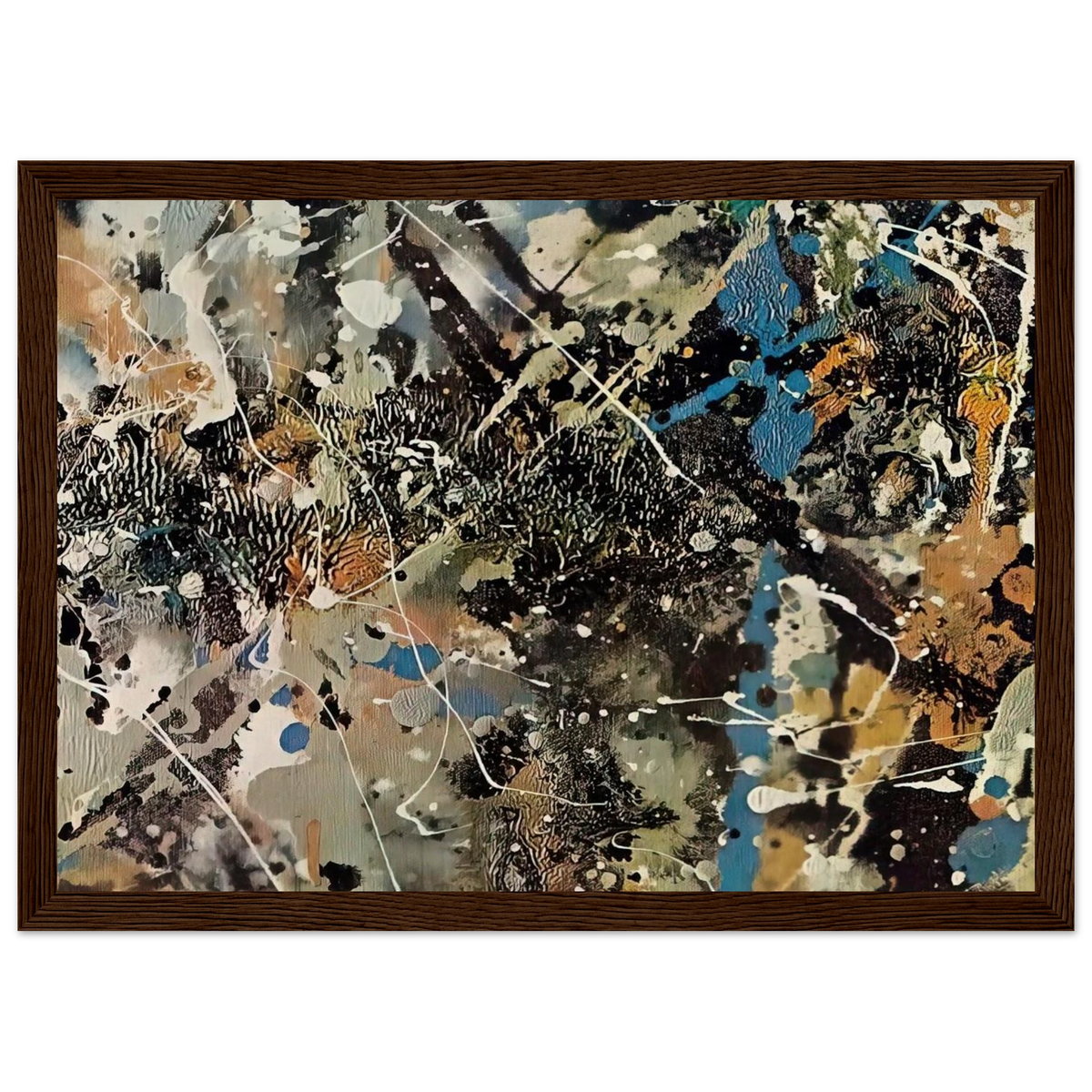 NOT_DETECTED_185248 Framed Poster | Jackson Pollock Framed Prints Wall Art | Jackson Pollock Store