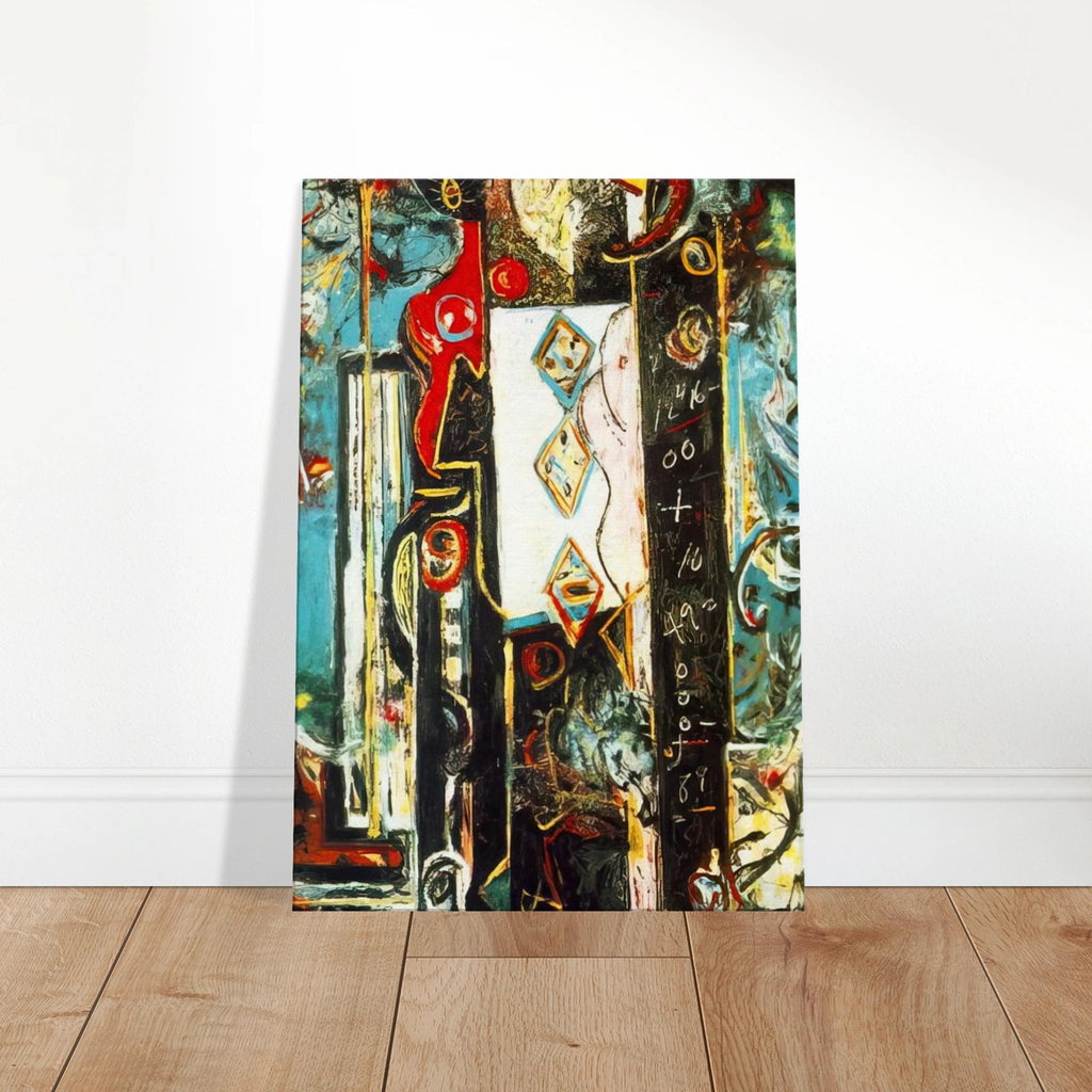 MALE AND FEMALE Canvas | Jackson Pollock Canvas | Jackson Pollock Store