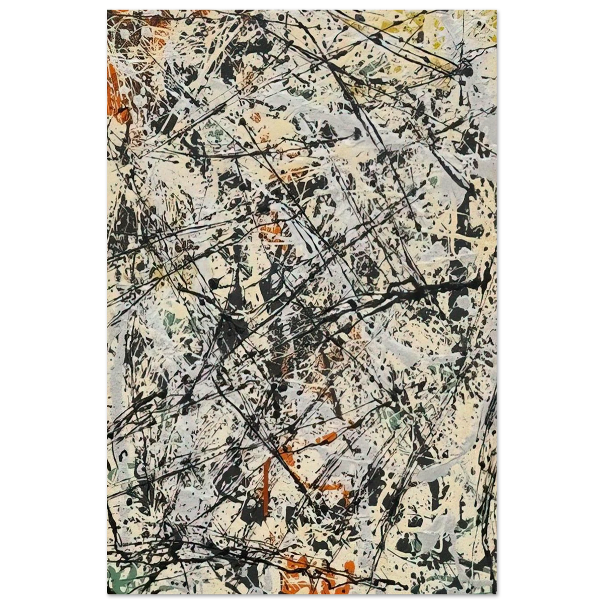 NUMBER 32 1947 Poster | Jackson Pollock Poster | Jackson Pollock Store