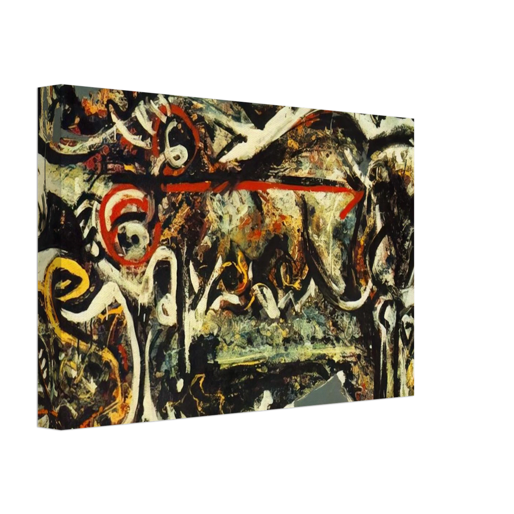 THE SHE WOLF Canvas | Jackson Pollock Canvas | Jackson Pollock Store