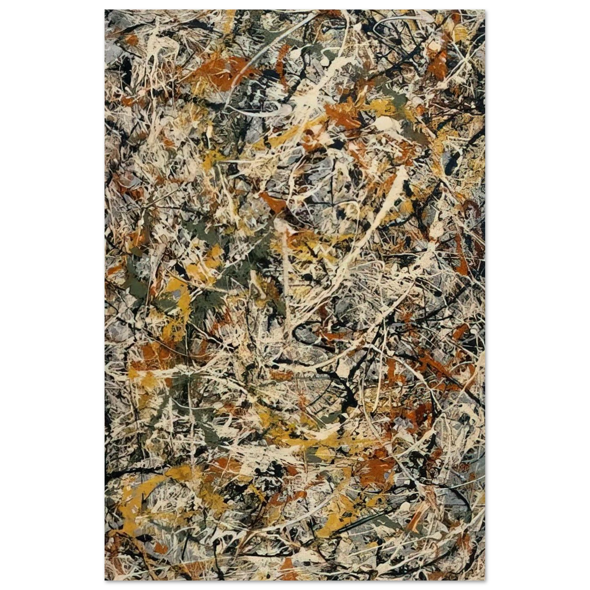 NUMBER 3 1 Poster | Jackson Pollock Poster | Jackson Pollock Store