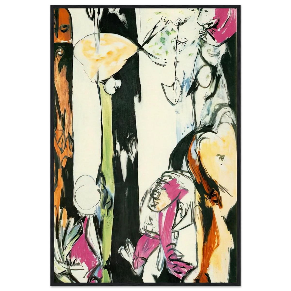 EASTER AND THE TOTEM Framed Poster | Jackson Pollock Framed Prints Wall Art | Jackson Pollock Store