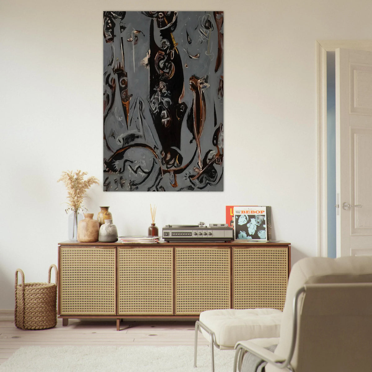 TOTEM LESSON 2 1945 Poster | Jackson Pollock Poster | Jackson Pollock Store