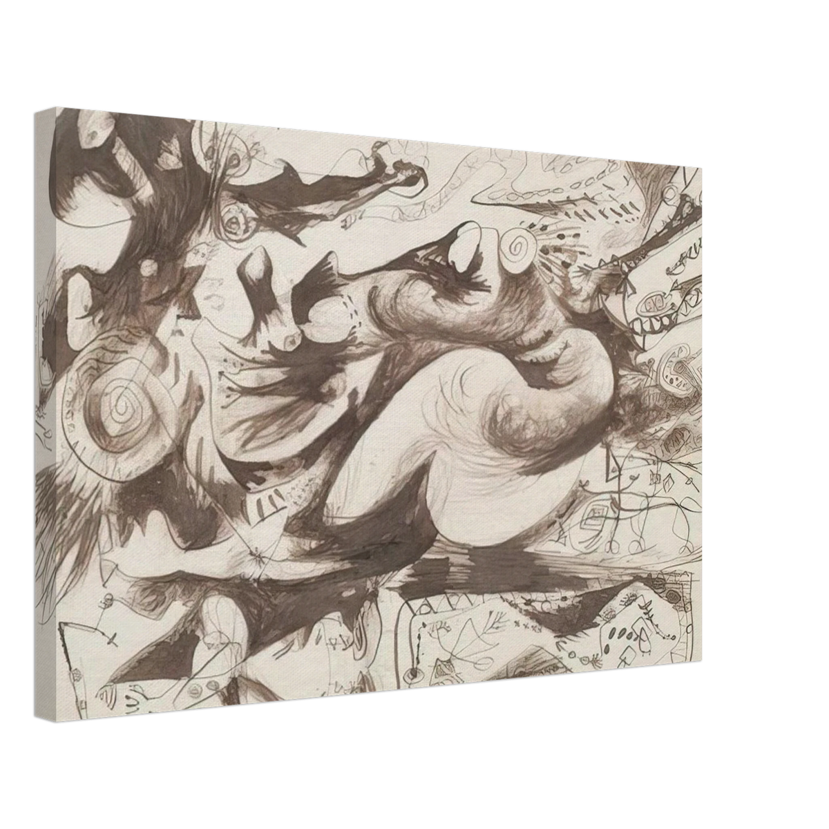 UNTITLED O CONNOR THAW 770 Canvas | Jackson Pollock Canvas | Jackson Pollock Store