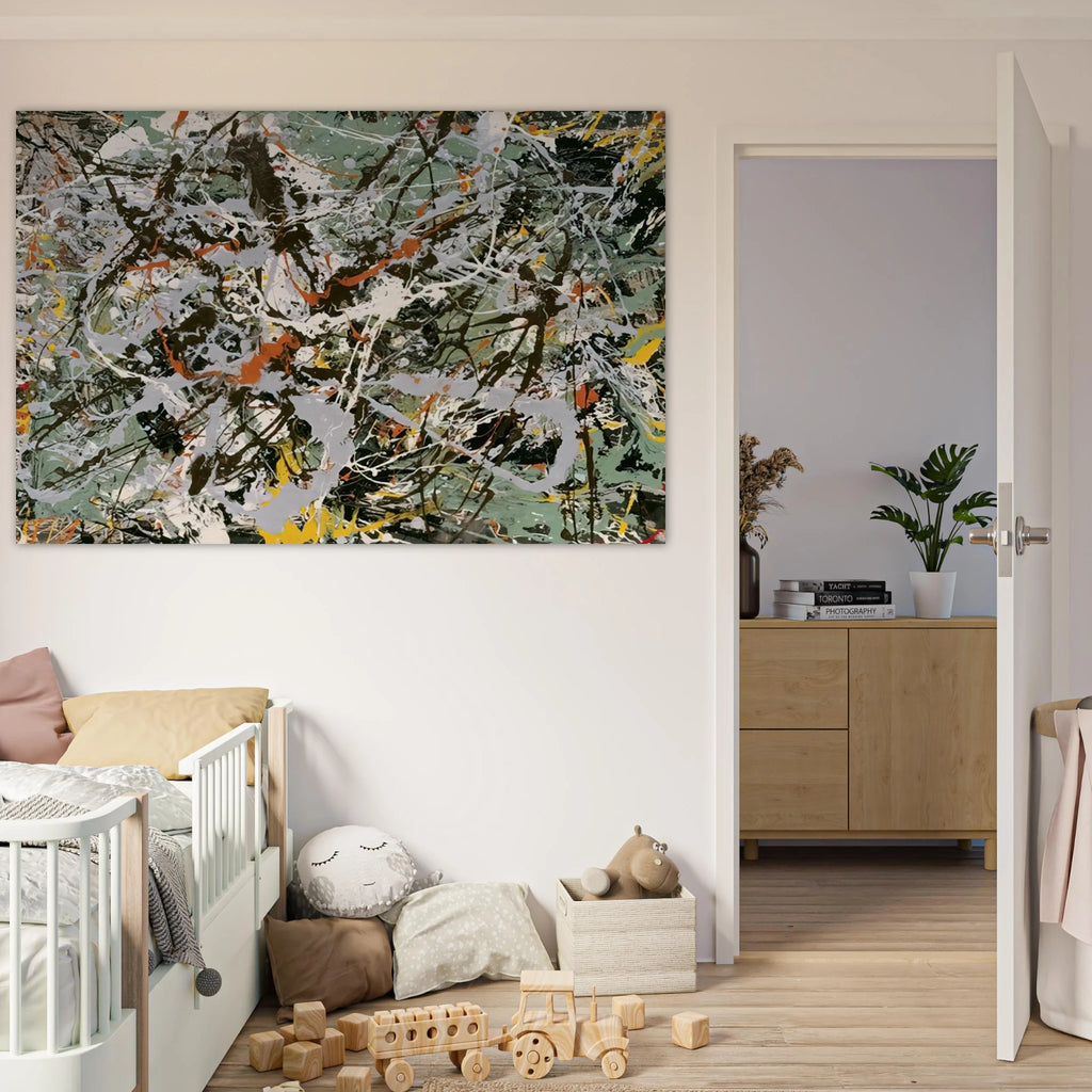 UNTITLED GREEN SILVER 1949 Poster | Jackson Pollock Poster | Jackson Pollock Store