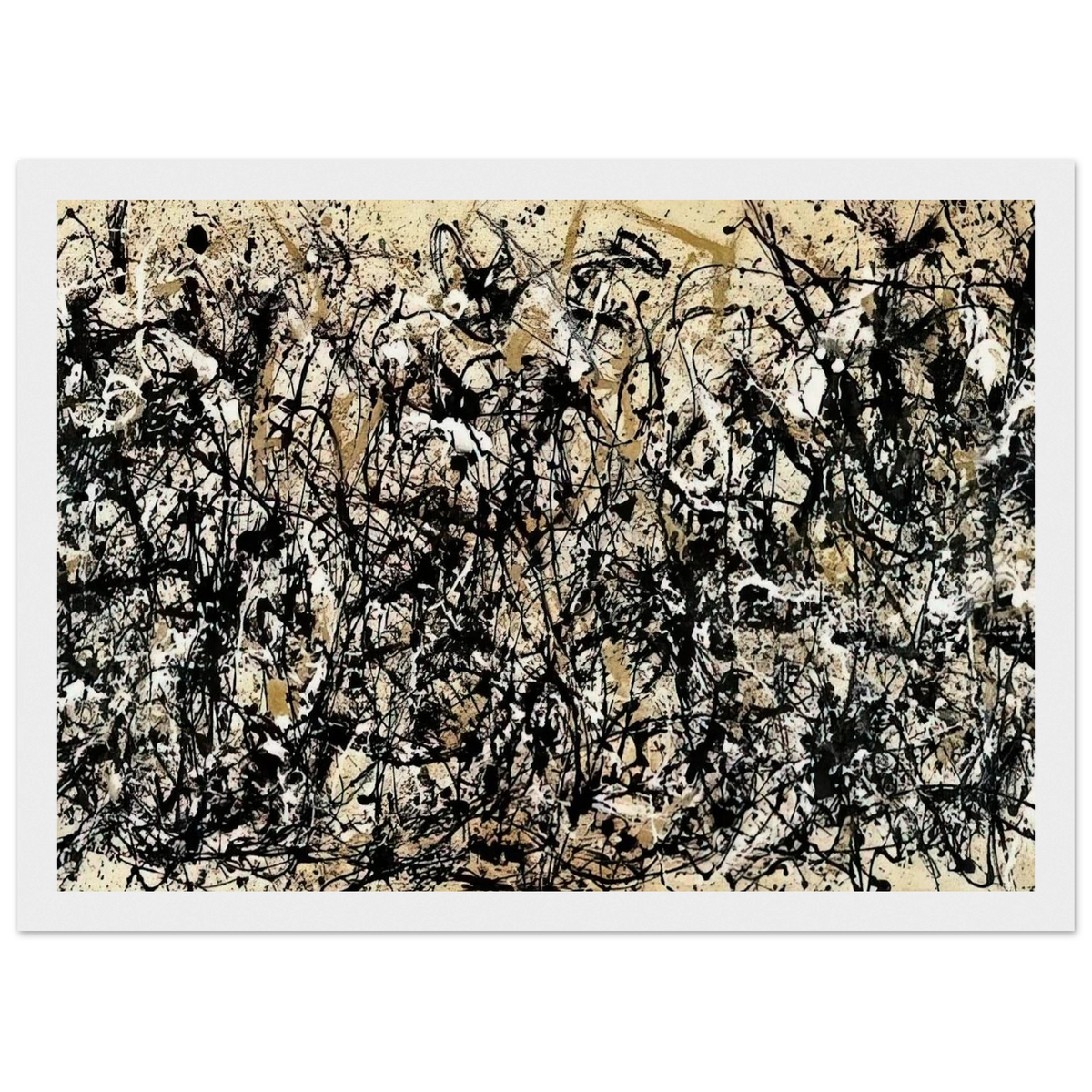 NOT_DETECTED_185311 Framed Poster | Jackson Pollock Framed Prints Wall Art | Jackson Pollock Store