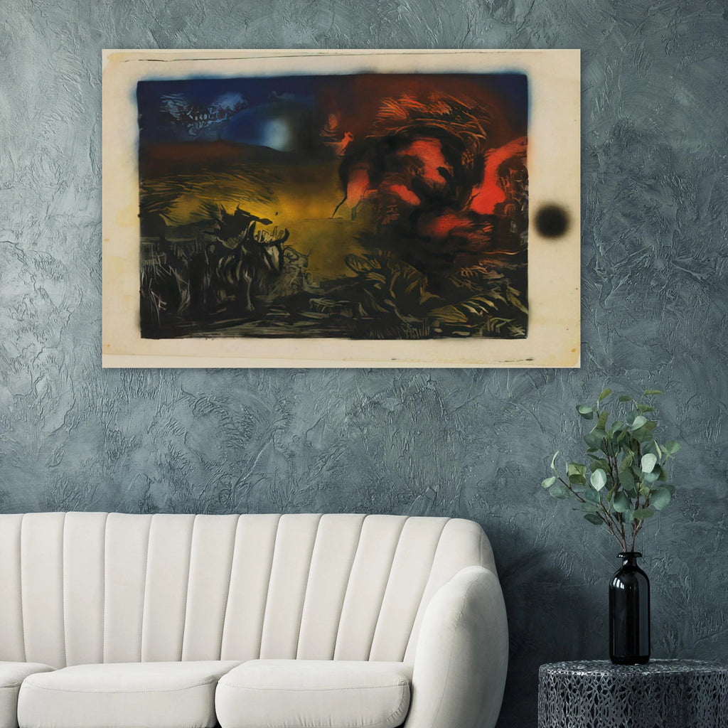 LANDSCAPE WITH STEER 1937 Poster | Jackson Pollock Poster | Jackson Pollock Store