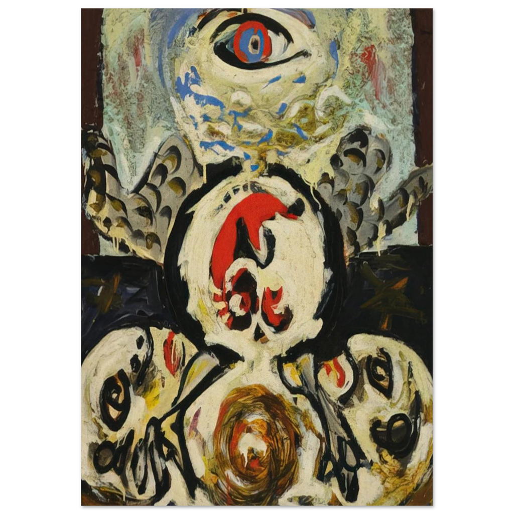 BIRD 1941 Poster | Jackson Pollock Poster | Jackson Pollock Store