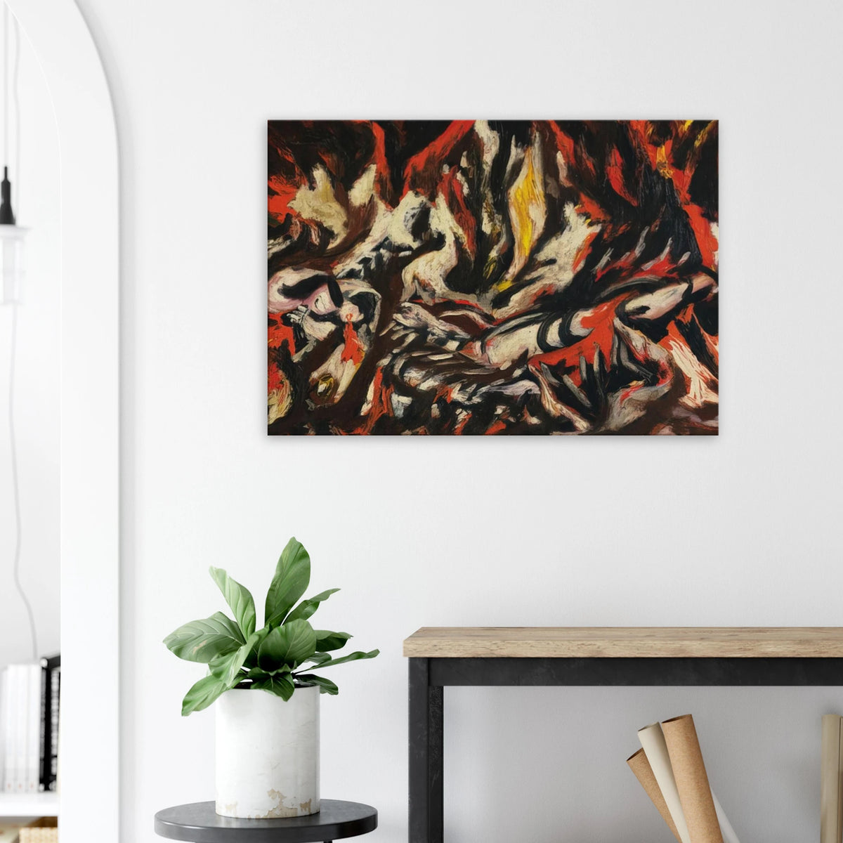 THE FLAME 1938 Canvas | Jackson Pollock Canvas | Jackson Pollock Store