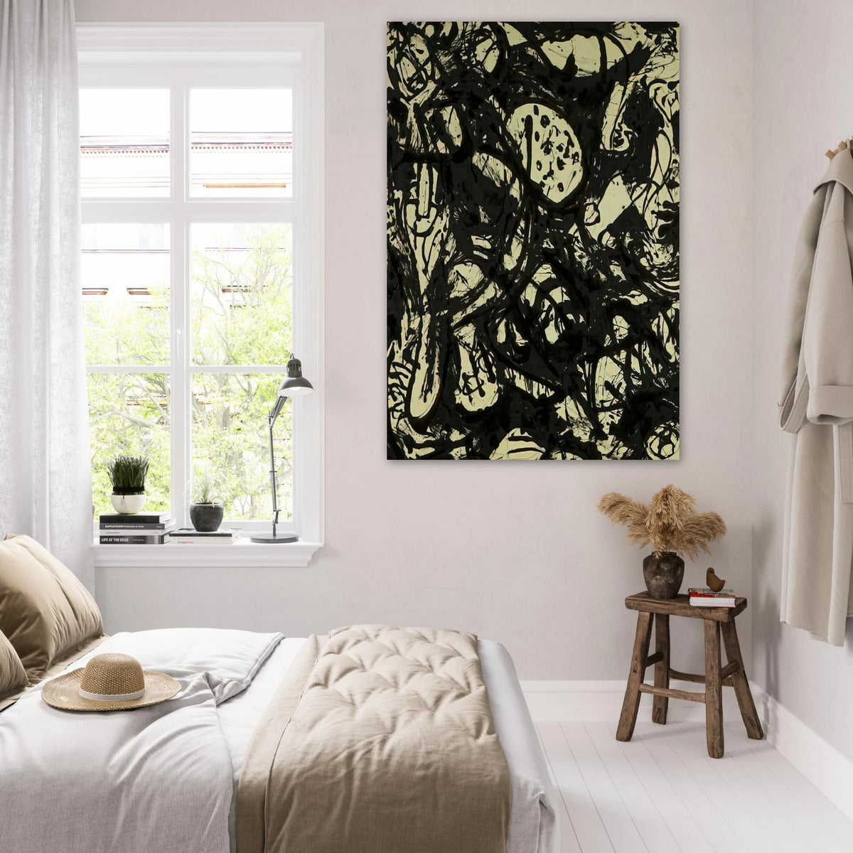 BLACK WHITE NUMBER 20 1951 Poster | Jackson Pollock Poster | Jackson Pollock Store