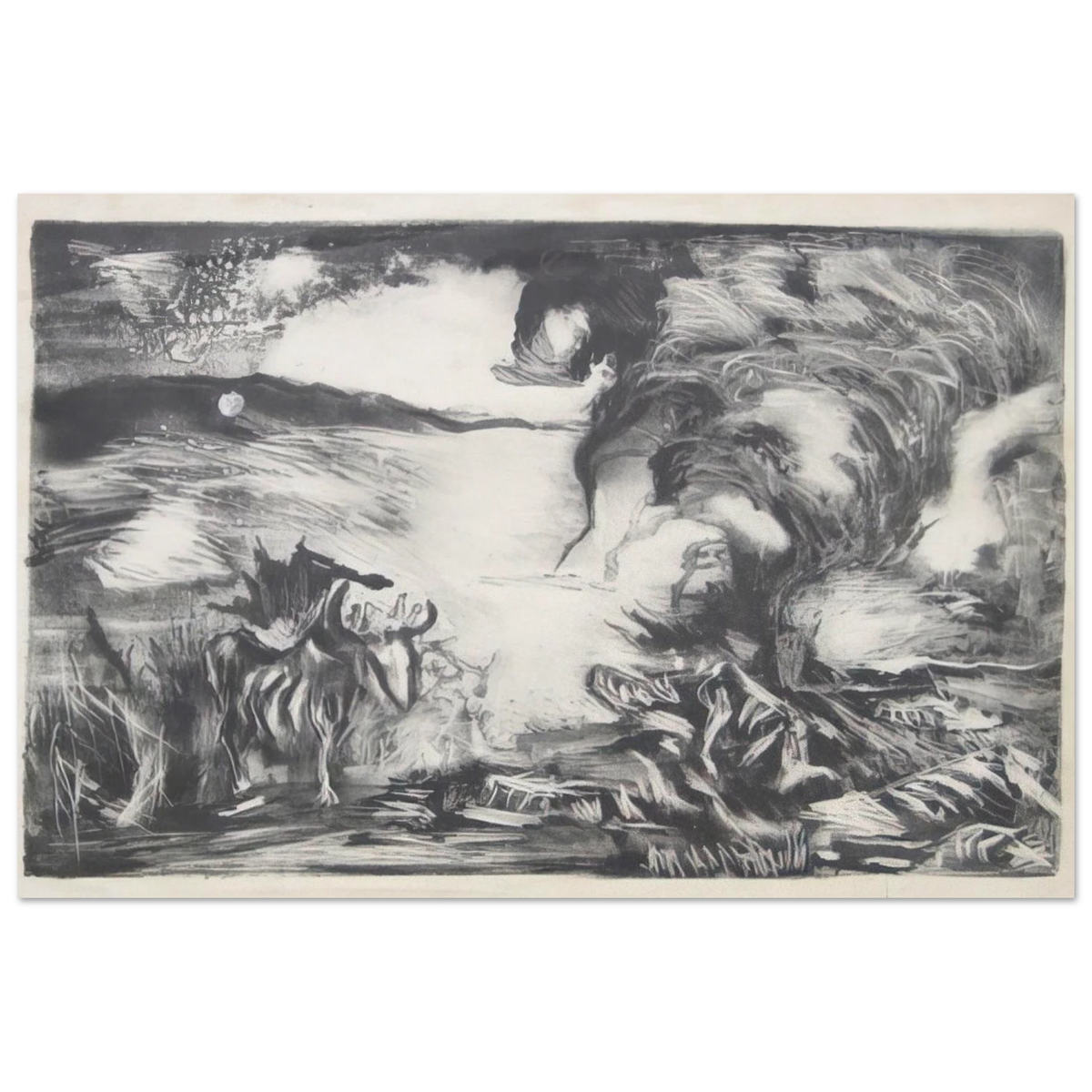 LANDSCAPE WITH STEER 1937 1 Poster | Jackson Pollock Poster | Jackson Pollock Store