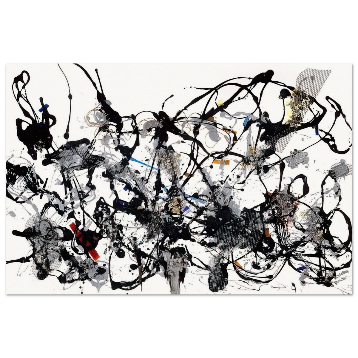 NUMBER 29 1950 Poster | Jackson Pollock Poster | Jackson Pollock Store
