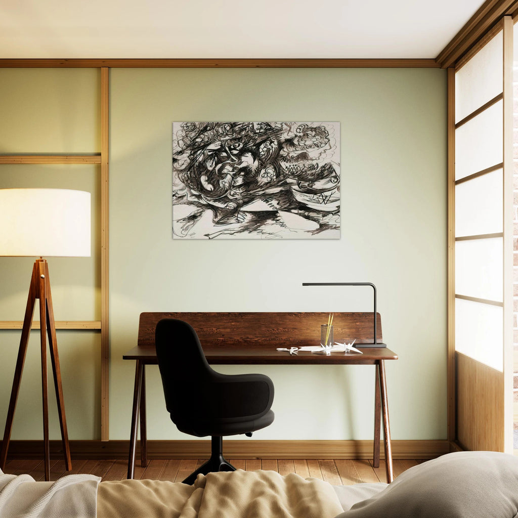 UNTITLED O CONNOR THAW 771 Canvas | Jackson Pollock Canvas | Jackson Pollock Store